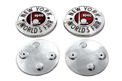 Wyatt Gatling World's Fair Tank Emblem Set - Gas Tank Mounting Kit by Wyatt Gatling