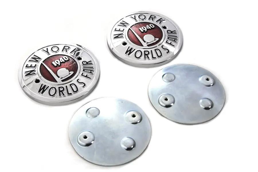 Wyatt Gatling World's Fair Tank Emblem Set - Gas Tank Mounting Kit by Wyatt Gatling