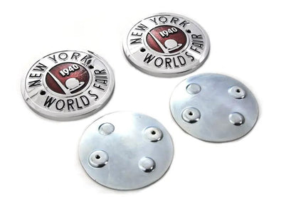 Wyatt Gatling World's Fair Tank Emblem Set - Gas Tank Mounting Kit by Wyatt Gatling