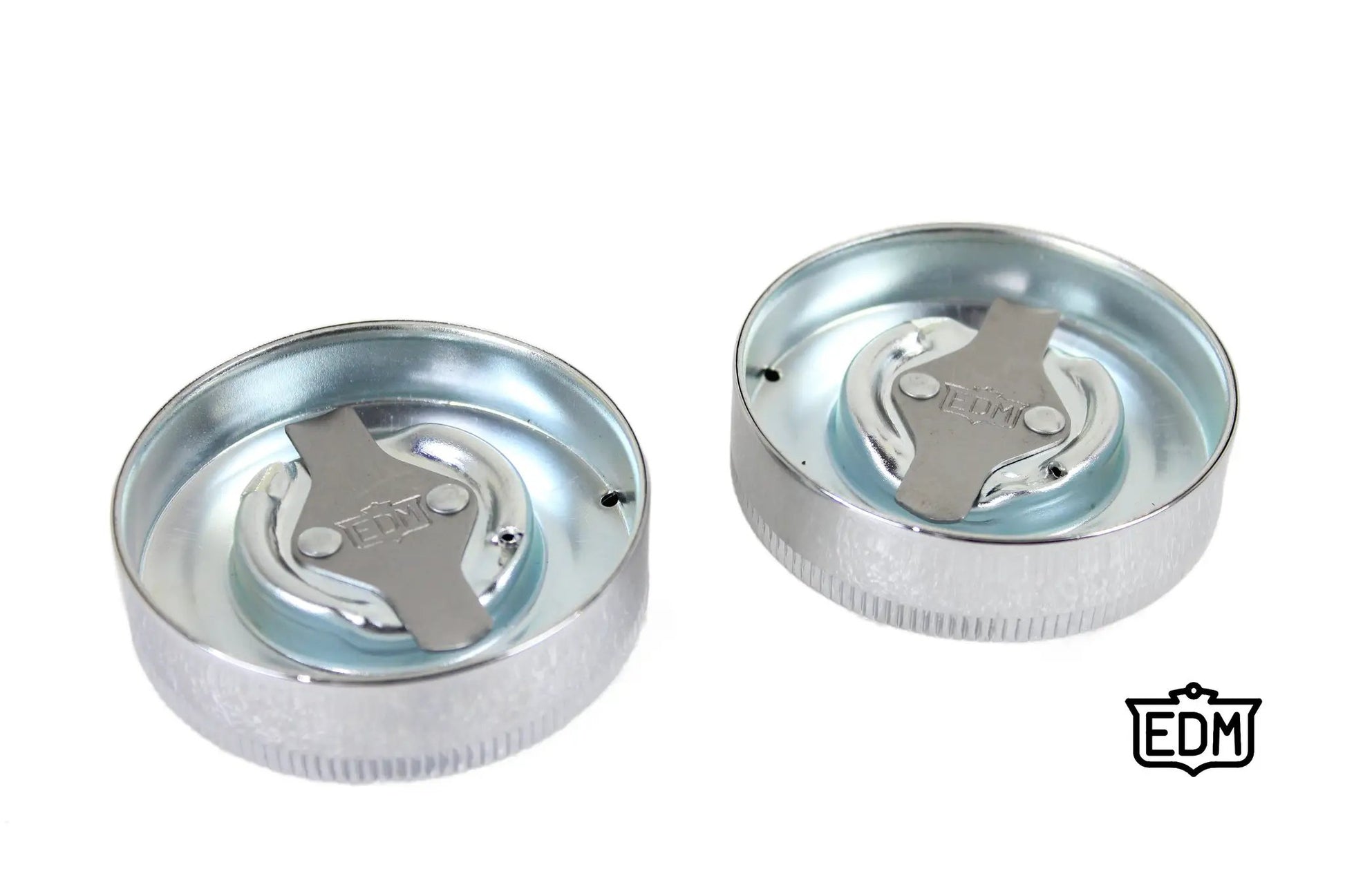 Wyatt Gatling Replica Eaton Vented Gas Cap Set for Harley Davidson EL & UL (Part #76063D) by Wyatt Gatling