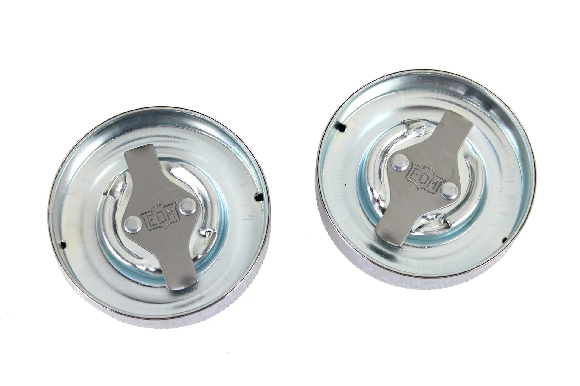 Wyatt Gatling Replica Eaton Vented Gas Cap Set for Harley Davidson EL & UL (Part #76063D) by Wyatt Gatling