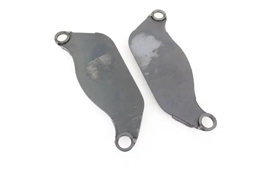 Wyatt Gatling Gas Tank Front Bracket Set for Harley Davidson FXST (Raw Steel) by Wyatt Gatling