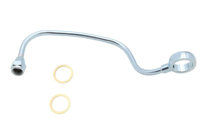 V-Twin Crossver Gas Line Zicad Plated for Harley Davidson FL Models by V-Twin
