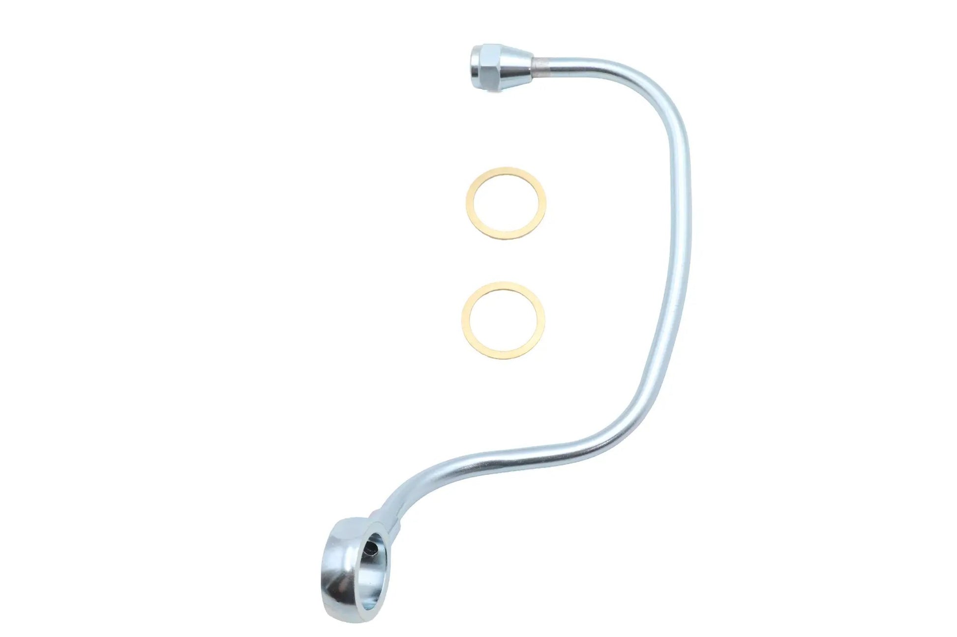 V-Twin Crossver Gas Line Zicad Plated for Harley Davidson FL Models by V-Twin