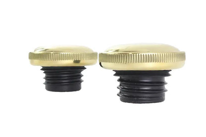 V-Twin Ratcheting Style Gas Cap Set for Harley Davidson FXST (1984-1993) by V-Twin