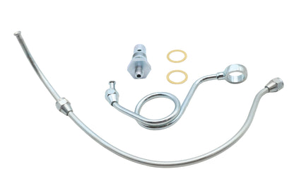 V-Twin Chrome Crossover Gas Line Kit for Harley Davidson FL Models