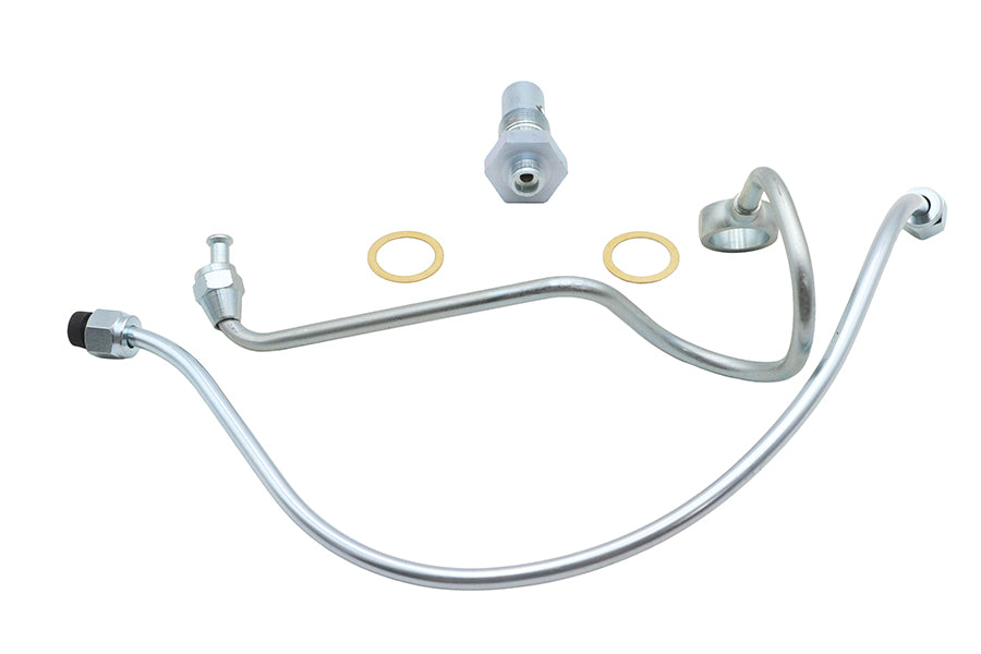 V-Twin 38-1250 Overhead Valve Panhead Gas Line Kit for Harley-Davidson FL