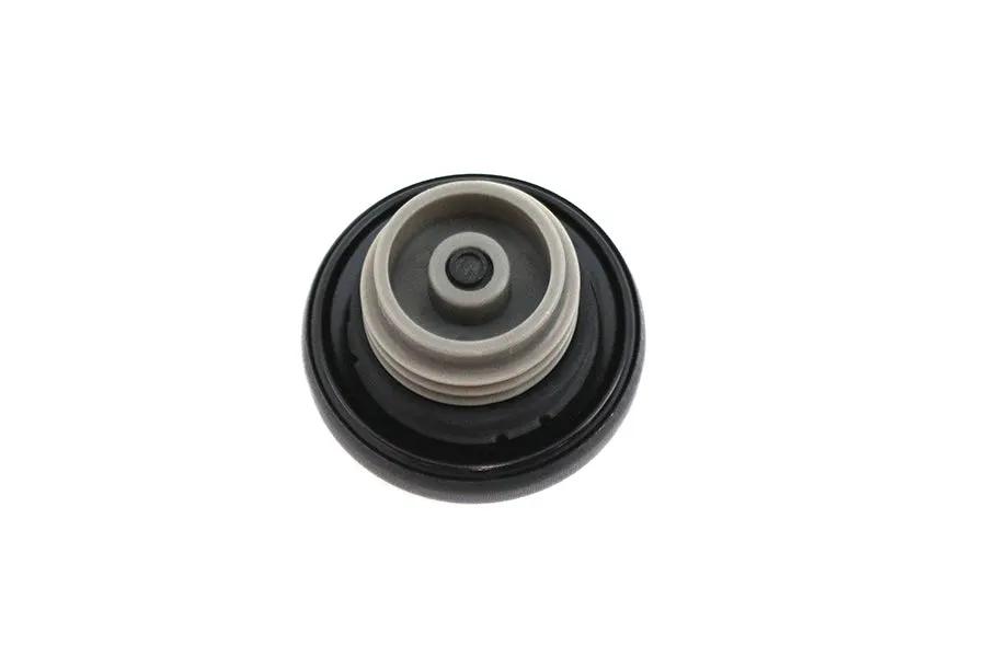 Wyatt Gatling Part 71438B Ratcheting Style Vented Black Gas Cap for Harley Davidson FXST and FLST Models by Wyatt Gatling