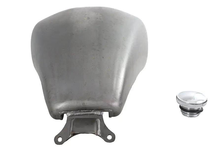 V-Twin M8 Bobbed Gas Tank Raw Steel for Harley Davidson FXST and FLST Models by V-Twin
