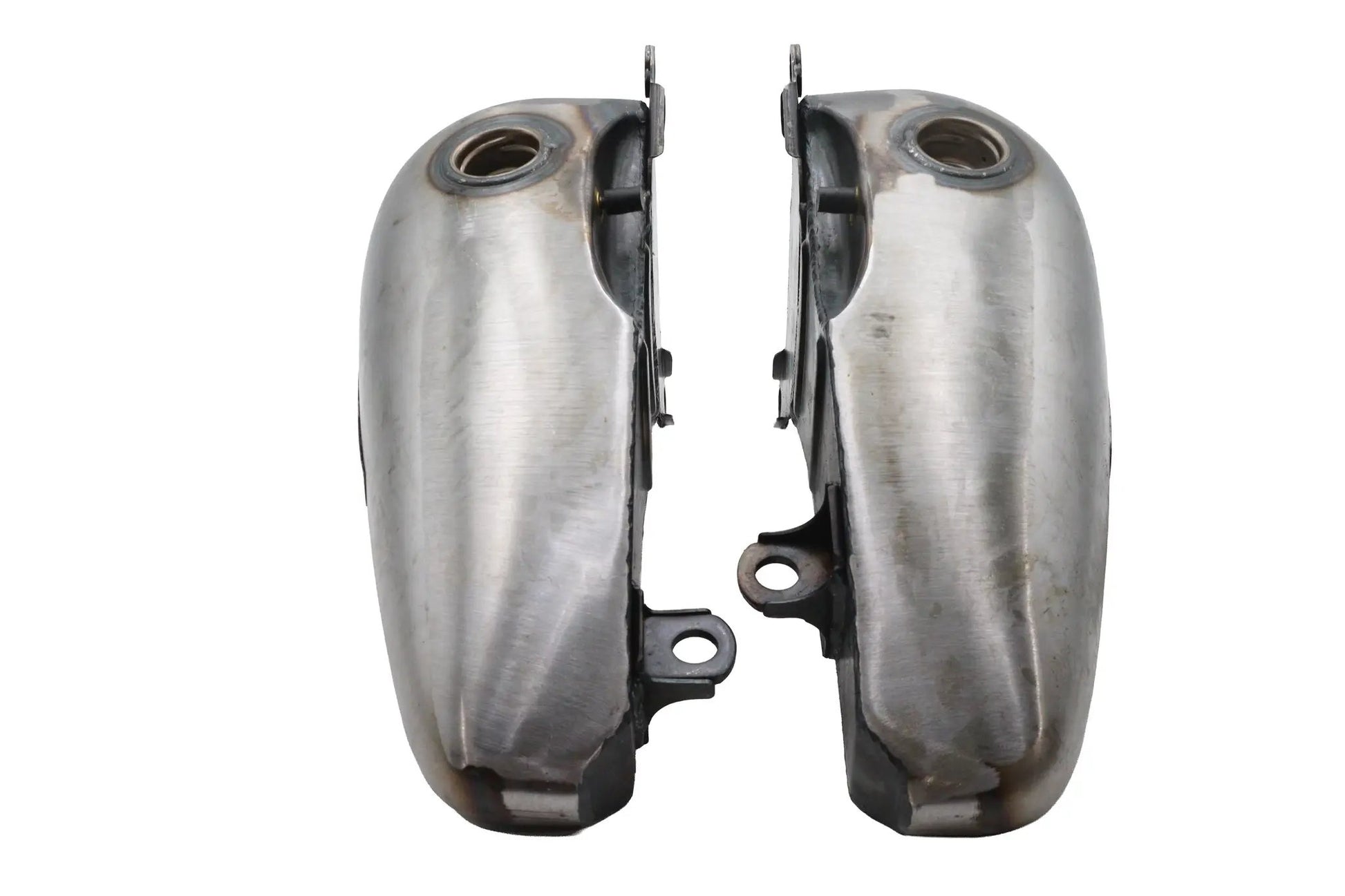 Wyatt Gatling Bobbed 3.5 Gallon Gas Tank Set for Harley Davidson FXST and FLST Models by Wyatt Gatling