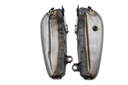 Wyatt Gatling Bobbed 3.5 Gallon Gas Tank Set for Harley Davidson FXST and FLST Models by Wyatt Gatling