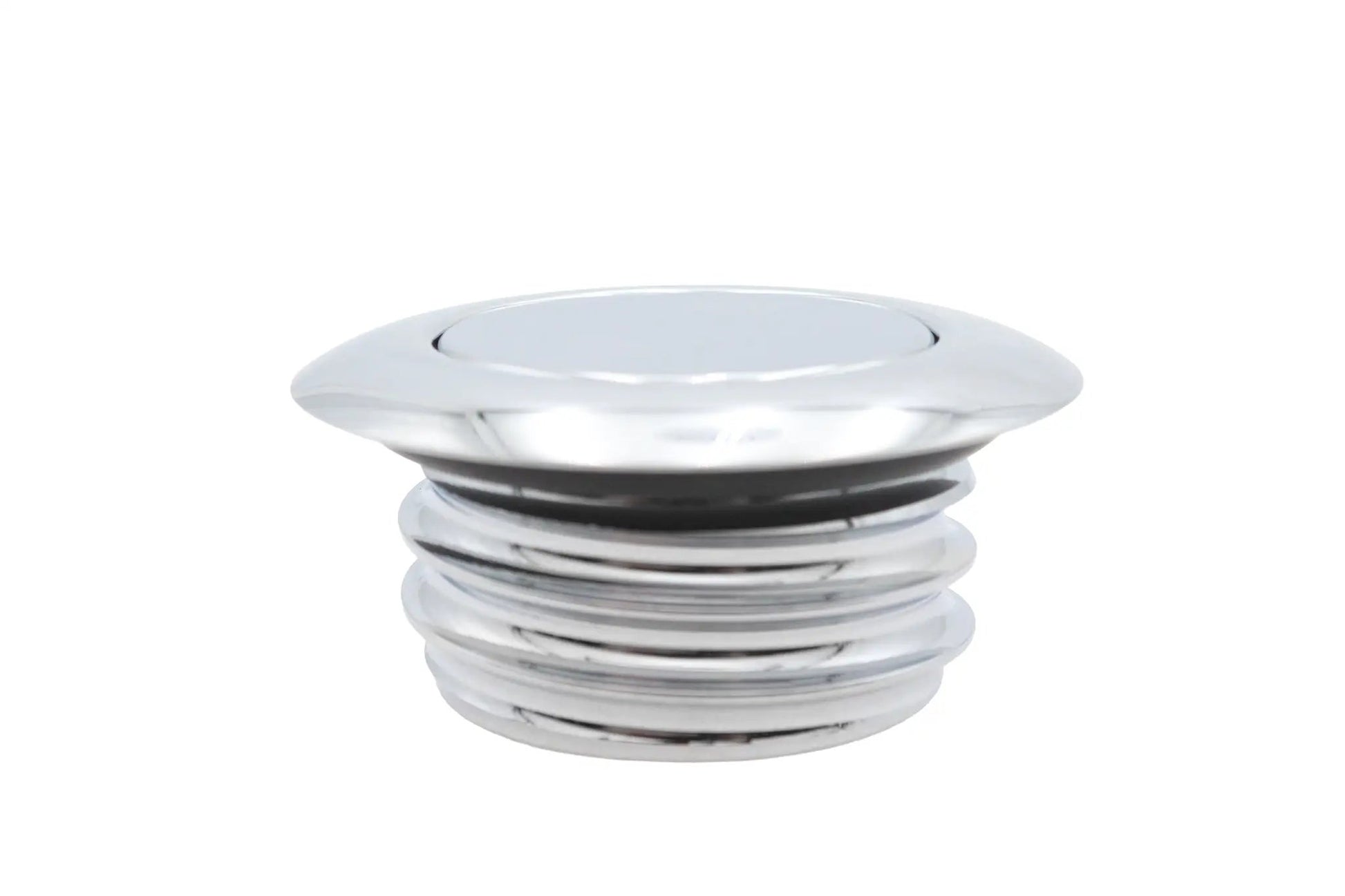 Ultima Chrome Pop-Up Gas Cap Vented - Right Hand Thread, Outer Diameter 2.36 Inches by Ultima