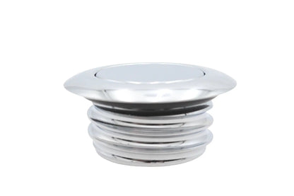 Ultima Chrome Pop-Up Gas Cap Vented - Right Hand Thread, Outer Diameter 2.36 Inches by Ultima