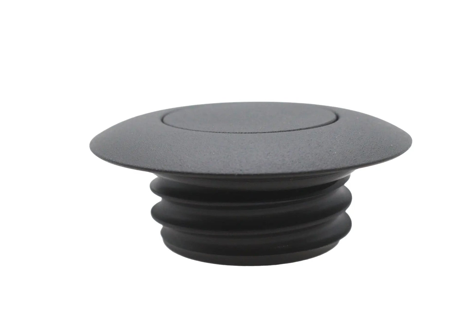 Ultima 21-553 Wrinkle Black Left-Hand Thread Pop-up Gas Cap by Ultima
