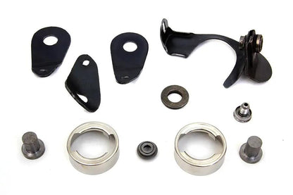 Wyatt Gatling Hand Shift Gas Tank Parts Kit for Harley Davidson Big Twin Models 1939-1946 by Wyatt Gatling