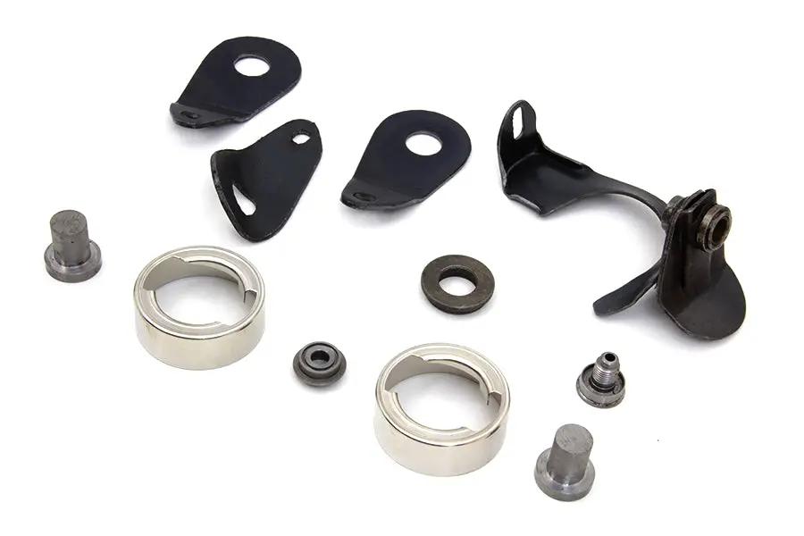 Wyatt Gatling Hand Shift Gas Tank Parts Kit for Harley Davidson Big Twin Models 1939-1946 by Wyatt Gatling