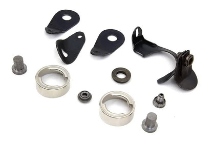Wyatt Gatling Hand Shift Gas Tank Parts Kit for Harley Davidson Big Twin Models 1939-1946 by Wyatt Gatling
