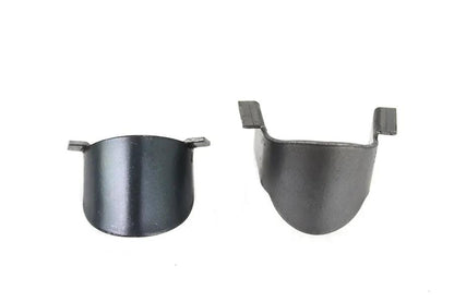 V-Twin Chopper Peanut Gas Tank Mount Tab Set - Raw Finish by V-Twin