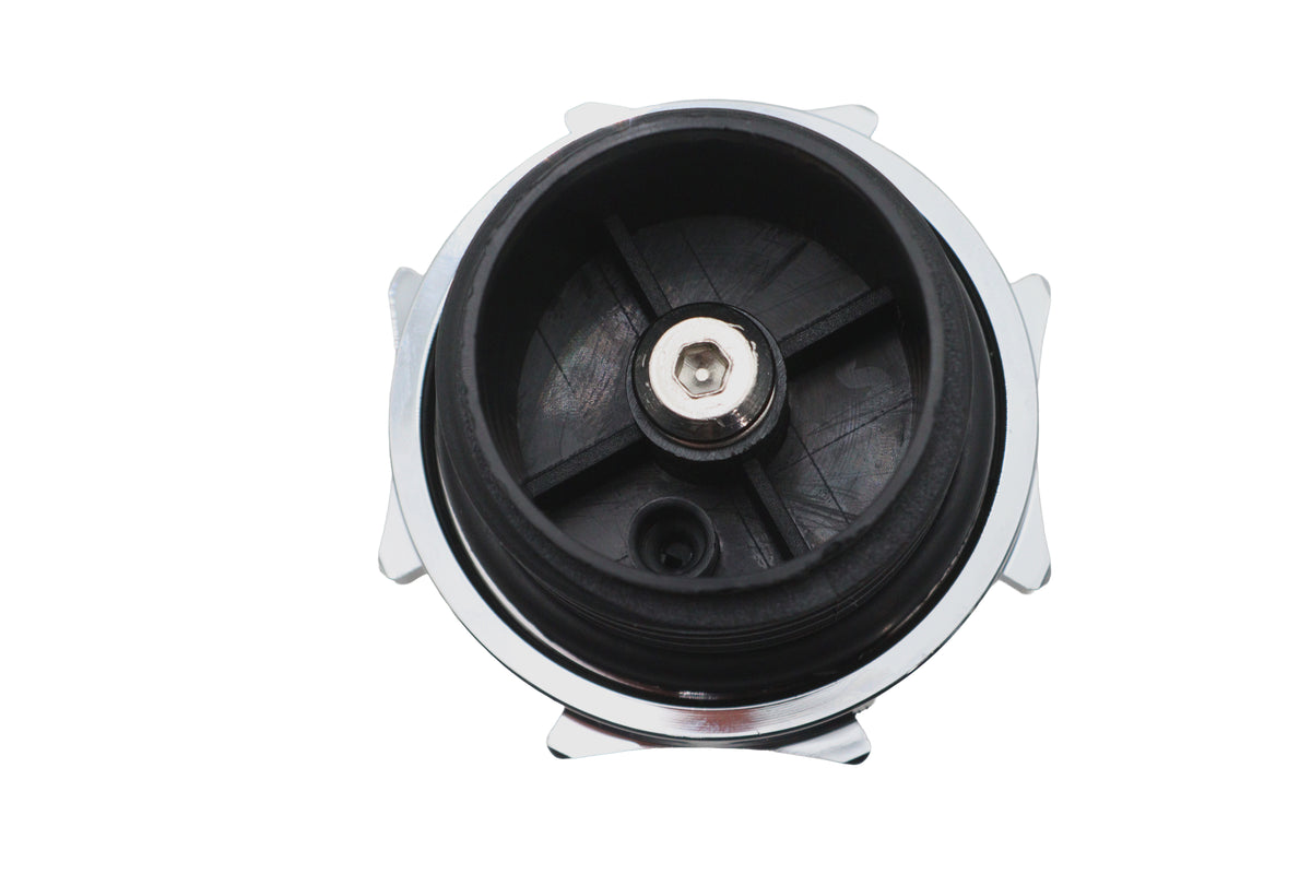 V-Twin 38-1655 Billet Vented Gas Cap with Maltese Design