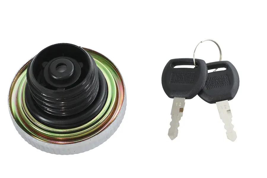 V-Twin Locking Bung Gas Cap Chrome for Harley Davidson XL Models (1983-1992) by V-Twin
