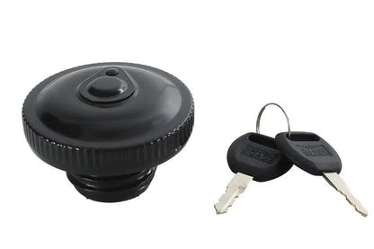V-Twin Locking Bung Gas Cap Black for Harley Davidson XL (1983-1992) by V-Twin