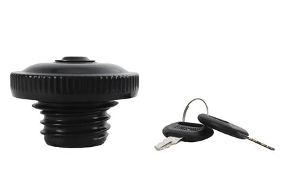 V-Twin Locking Bung Gas Cap Black for Harley Davidson XL (1983-1992) by V-Twin