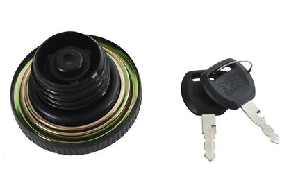 V-Twin Locking Bung Gas Cap Black for Harley Davidson XL (1983-1992) by V-Twin