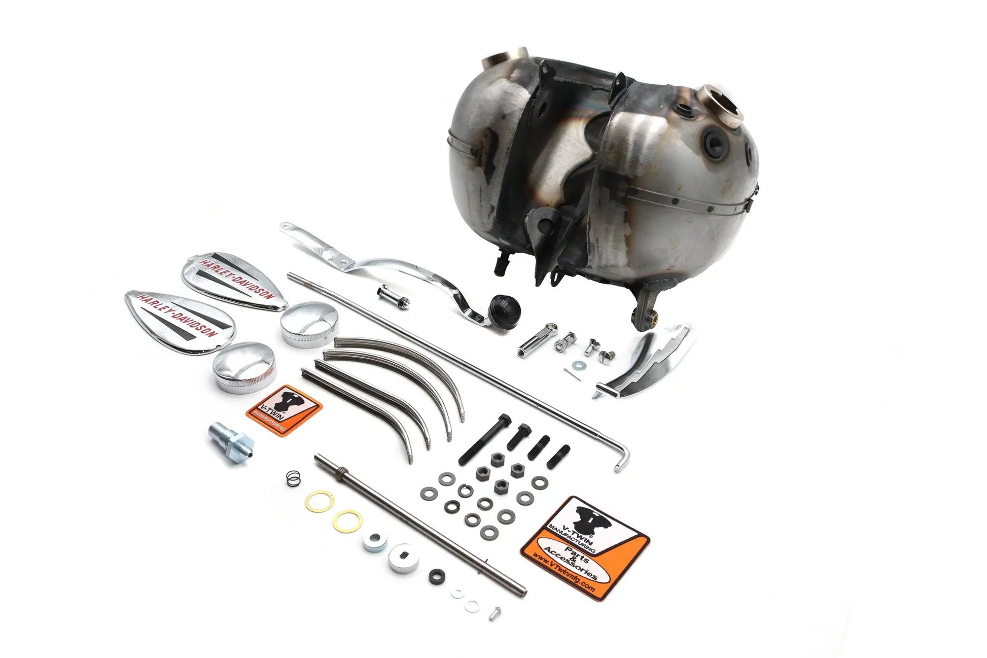 V-Twin UL Bobbed Gas Tank Kit for Harley Davidson UL 1940-1946 by V-Twin