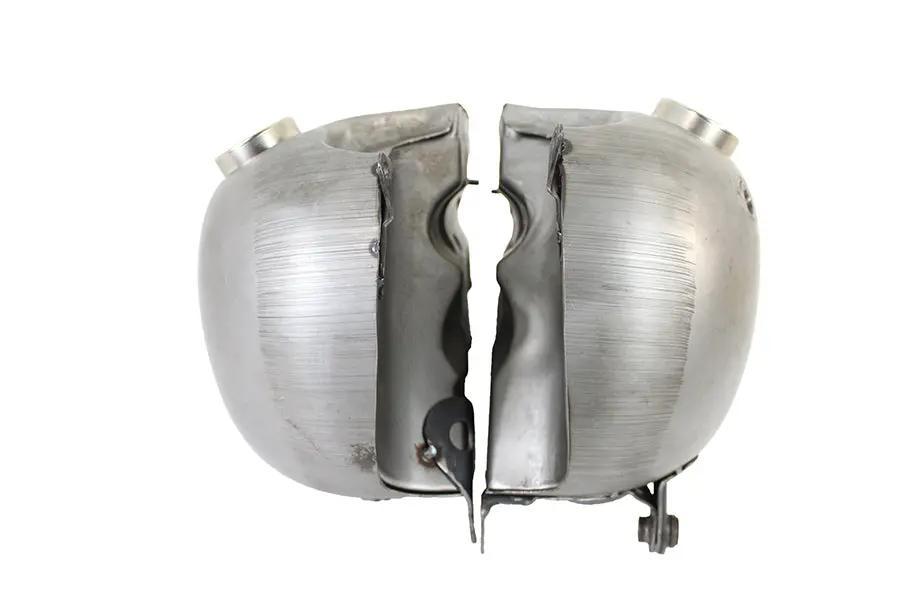 Wyatt Gatling Fat Bob 3.5 Gallon Gas Tank Set Raw for Harley Davidson UL 1937-1940 by Wyatt Gatling