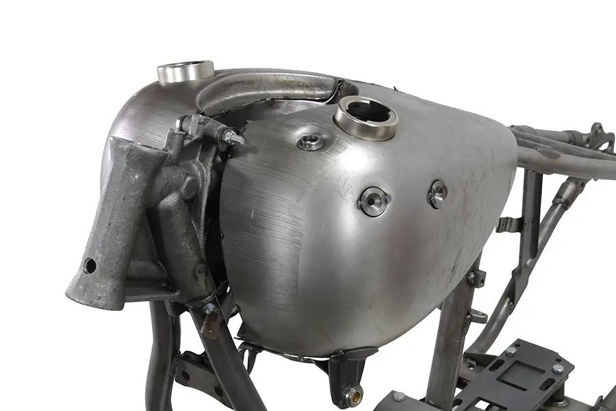 Wyatt Gatling Fat Bob 3.5 Gallon Gas Tank Set for Harley Davidson U Models (1940-1946) by Wyatt Gatling