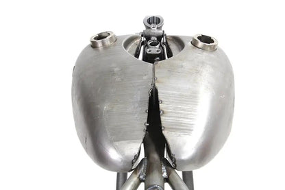 Wyatt Gatling Fat Bob 3.5 Gallon Gas Tank Set for Harley Davidson U Models (1940-1946) by Wyatt Gatling