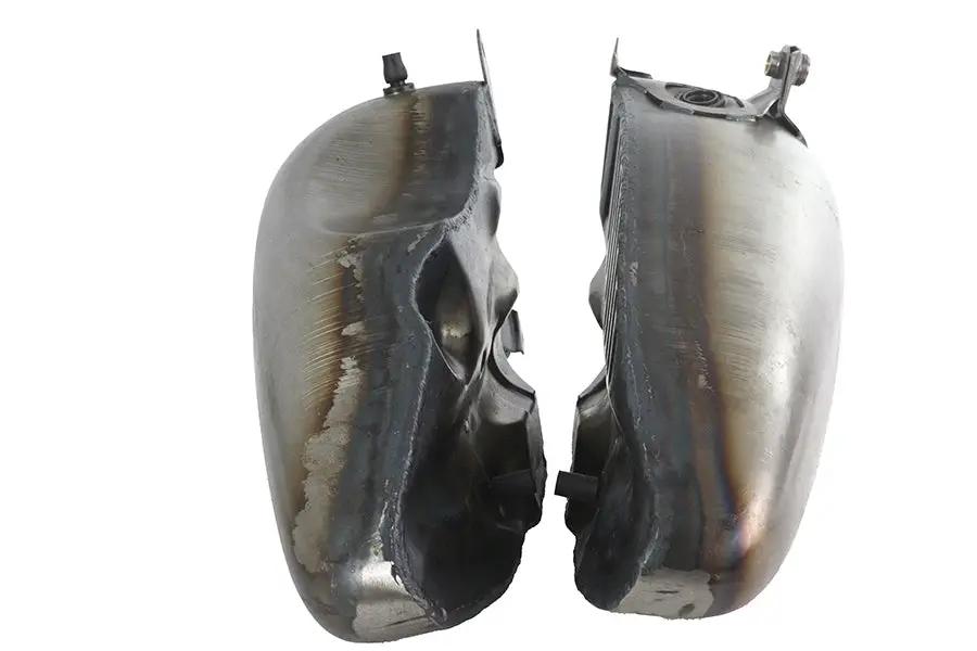 Wyatt Gatling Fat Bob 3.5 Gallon Gas Tank Set for Harley Davidson U Models (1940-1946) by Wyatt Gatling