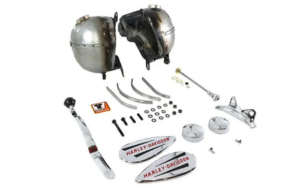 V-Twin Fat Bob Gas Tank Kit with 3.5 Gallon for Harley Davidson EL (1940-1946) by V-Twin