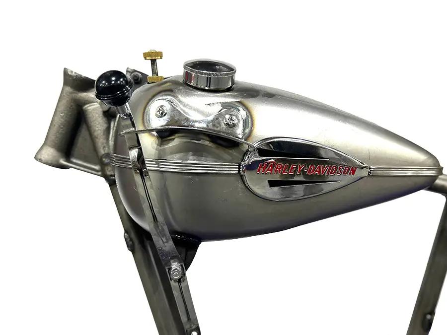 V-Twin Fat Bob Gas Tank Kit with 3.5 Gallon for Harley Davidson EL (1940-1946) by V-Twin