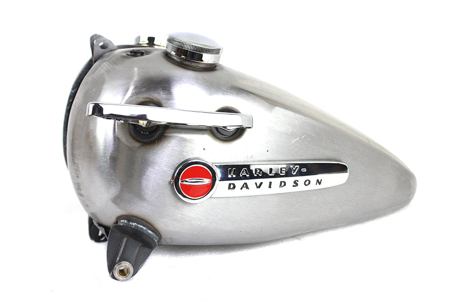 V-Twin 38-1949 Fat Bob Gas Tank Kit, 3.5 Gallon, Left-Side Opening