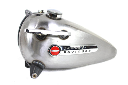 V-Twin 38-1949 Fat Bob Gas Tank Kit, 3.5 Gallon, Left-Side Opening