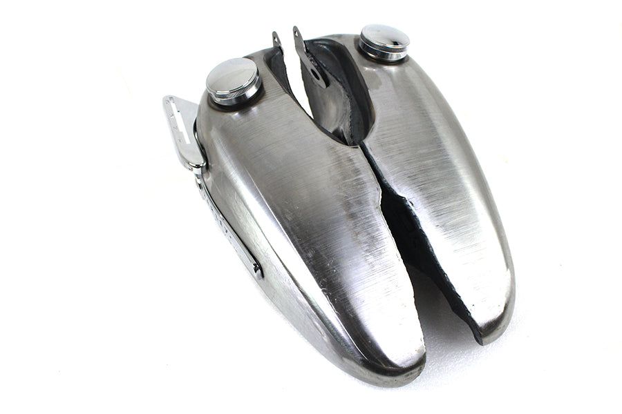 V-Twin 38-1949 Fat Bob Gas Tank Kit, 3.5 Gallon, Left-Side Opening