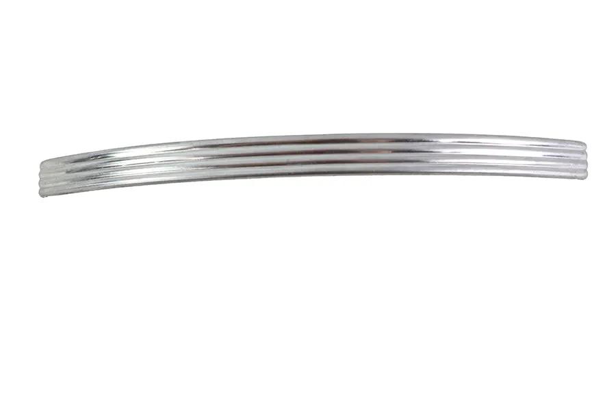 V-Twin Large Ribbed Emblem Trim Stainless Steel for Harley Davidson FL 1937-1946 by V-Twin