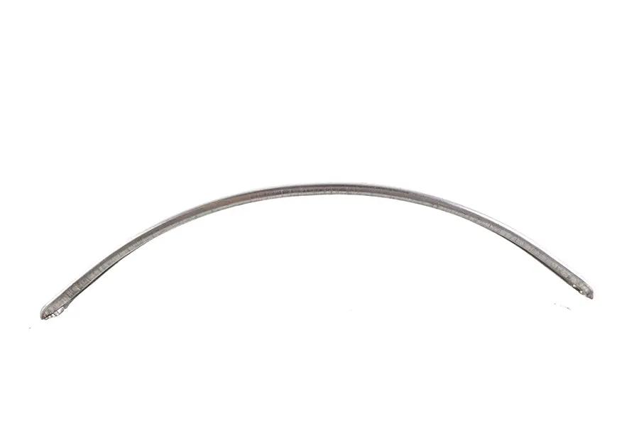 V-Twin Large Ribbed Emblem Trim Stainless Steel for Harley Davidson FL 1937-1946 by V-Twin