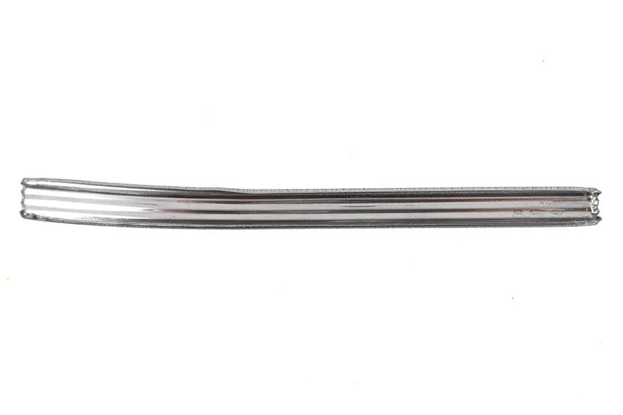 V-Twin Small Ribbed Emblem Trim Stainless Steel for Harley Davidson FL 1937-1946 by V-Twin
