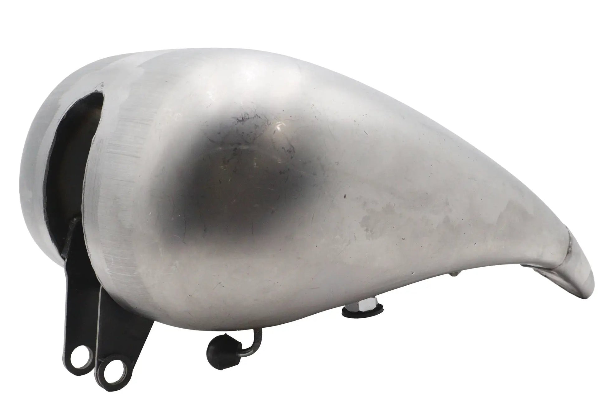 Ultima Bobbed 3.8 Gallon Chrome Gas Tank for Harley Davidson - Part No. 20-100 by Ultima