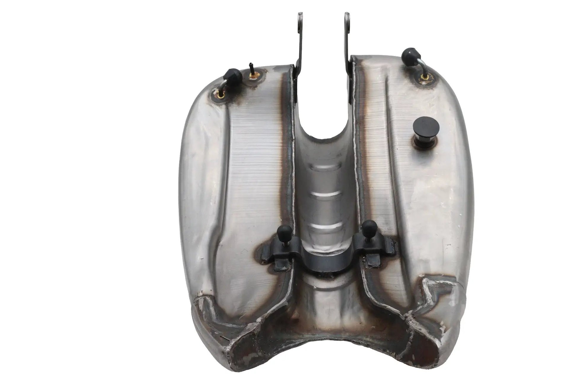 Ultima Bobbed 3.8 Gallon Chrome Gas Tank for Harley Davidson - Part No. 20-100 by Ultima