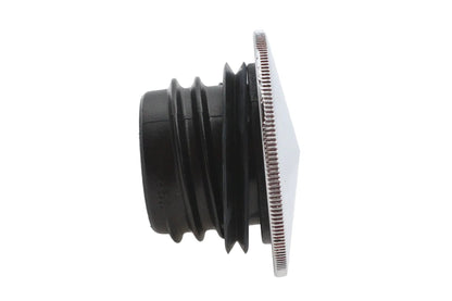 Ultima Slim Point Billet Vented Chrome Gas Cap with Knurled Edges - Part 21-323 by Ultima