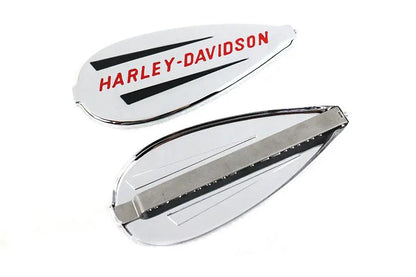 V-Twin Right and Left Gas Tank Emblem Set for Harley Davidson 1940-1946 EL & FL Models by V-Twin