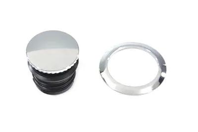 Wyatt Gatling Smooth Style Gas Cap Vented for Harley Davidson XL 1998-2007 by Wyatt Gatling