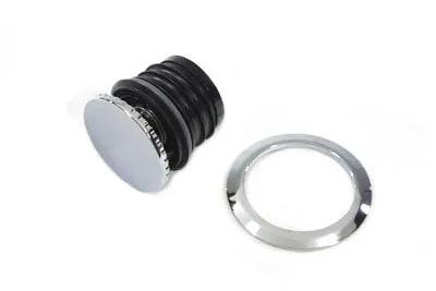 Wyatt Gatling Smooth Style Gas Cap Vented for Harley Davidson XL 1998-2007 by Wyatt Gatling