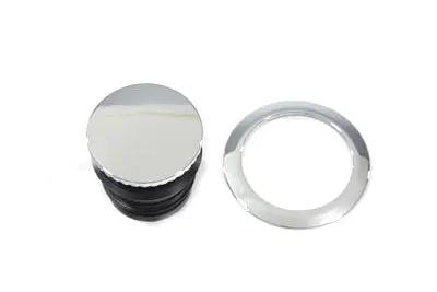 V-Twin Chrome Vented Gas Cap for Harley Davidson XL Models (Part #38-5557) by V-Twin