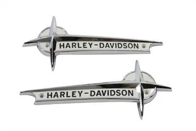 OE Emblem Set with Black Lettering for Gas Tank – Part #61776-61T by OE