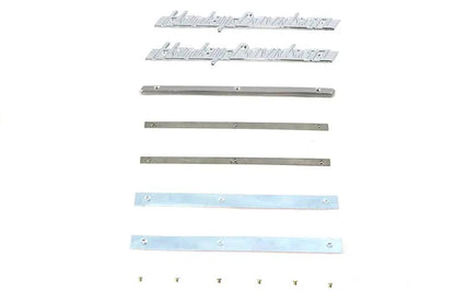 OE 1951-1954 Emblem Kit with Stainless Steel Strips for Classic Gas Tanks by OE