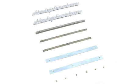 OE 1951-1954 Emblem Kit with Stainless Steel Strips for Classic Gas Tanks by OE